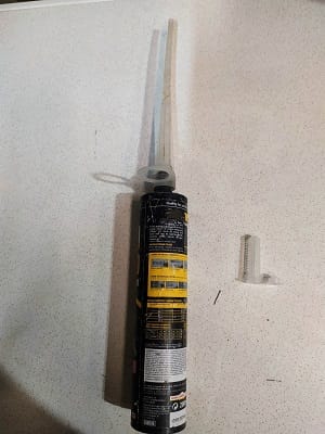 como poner taco quimico